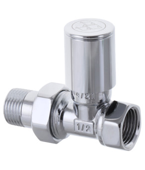 Кран для полотенцесушителя Koer KR.532 1/2" прямой (2 шт. в комплекте) (KR3074)
