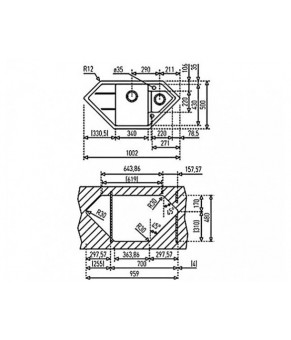 Кухонна мийка Teka Astral 80 Е-TG (40143548)