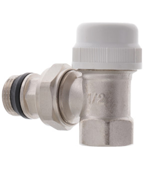 Угловой термостатический радиаторный кран 1/2" Koer KR.921-GI (KR2682)