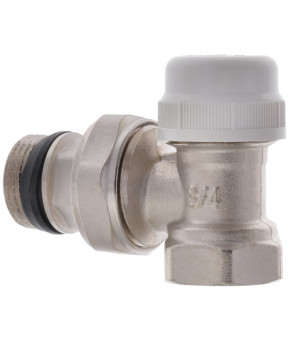 Угловой термостатический радиаторный кран 3/4" Koer KR.921-GI (KR2683)