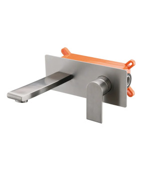 Смеситель для раковины Koer KI-16015-02 встраиваемый (нерж. сталь) (KR4783)