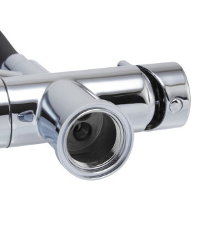 Кухонный смеситель KOER KB-72006-01 с силиконовым изливом и выходом для питьевой воды (KR3379)