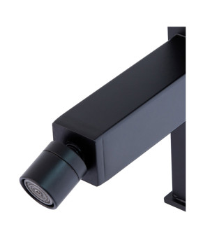 Смеситель для биде Mixxus KUB-002 Black из нерж. стали SUS304 (черный матовый) (MI6041)