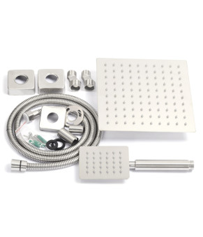 Душевая колонна Zerix KUB-009-J с смесителем из нерж. стали SUS304 (ZX3166)