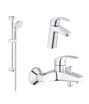 Набір зміш. для ванни 3в1 з New Tempesta 100 Grohe Eurosmart 123246MOL (123246MOL)