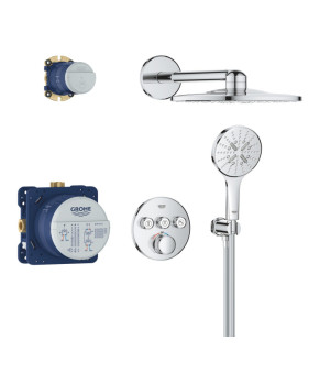 Душова система прихованого монтажу з термостатом Grohe Grohtherm SmartControl (34863000)