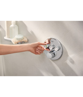 Душова система прихованого монтажу з термостатом Grohe Grohtherm SmartControl (34863000)