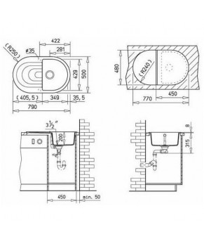Кухонная мойка Teka Perla 45 B-TG 40144588