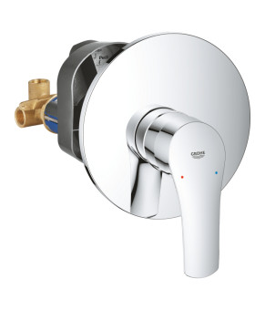 Набір для душу з верхнім душем Grohe Eurosmart UA33556003 (33556003+28576000+27541001) (UA33556003)