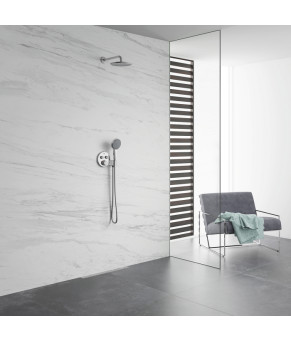 Набір для душу з верхнім душем Grohe Eurosmart UA33556003 (33556003+28576000+27541001) (UA33556003)