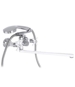 Смеситель для ванны Mixxus Omega 140 White (MI2768)
