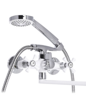 Смеситель для ванны Mixxus Omega 140 White (MI2768)