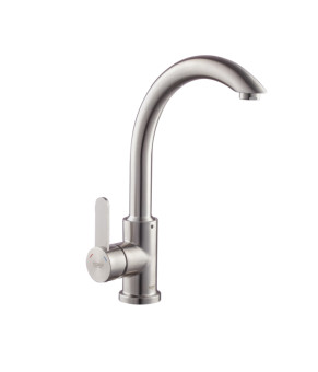 Змішувач для кухні Koer KI-70019-02 (з нерж. сталі) (Колір нерж) (KR4795)