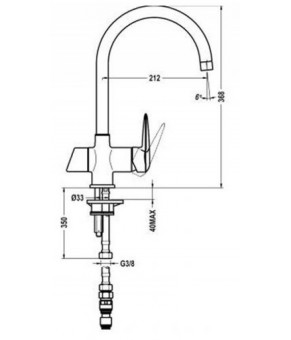Смеситель Teka Pure OS 200 182000210