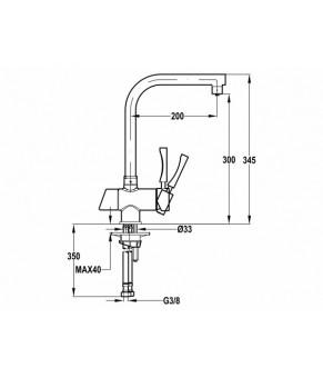 Смеситель Teka Pure OS 206 182060200