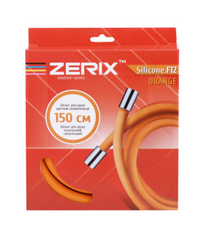 Шланг силіконовий Zerix F12 Orange (150 см) (ZX3000)