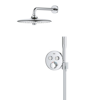 Прихована душова система з Euphoria 260 Grohe Grohtherm SmartControl (34867000)