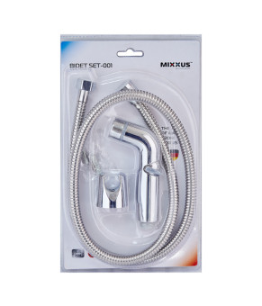 Набір для гігієнічного душу Mixxus Bidet SET-001 (шланг 1,2м) (LE2773)