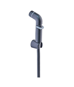 Набір для гігієнічного душу Mixxus Bidet SET-001 Black (шланг 1,2м) (LE2774)