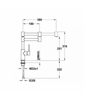 Смеситель Teka INX 983 749830210