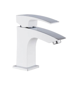 Смеситель для раковины Koer KB-10007-04 Хром/Белый (KR5149)