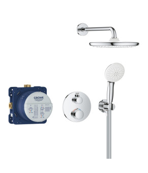 Душова система прихованого монтажу з термостатом Grohe Grohtherm (34872000)