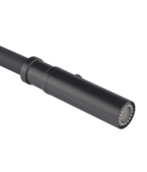 Смеситель для кухни Koer KI-70026-05 с черным силиконовым изливом (KR5210)