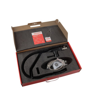 Смеситель для кухни Koer KI-70026-05 с черным силиконовым изливом (KR5210)