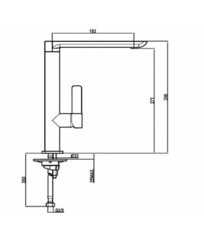  Смеситель Teka FO 915 62915020NC