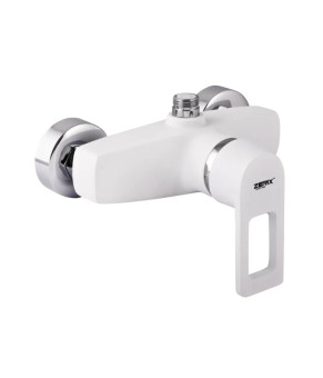 Смеситель для душа Zerix Z2030-7 White (ZX0358)