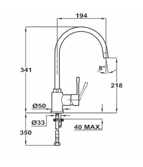 Смеситель Teka Alaior H SP 995 55995020Q