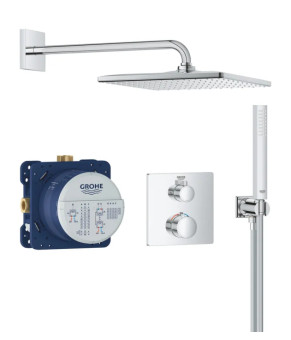 Душова система прихованого монтажу з термостатом Grohe Grohtherm (34870000)