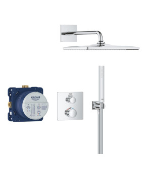 Душова система прихованого монтажу з термостатом Grohe Grohtherm (34870000)
