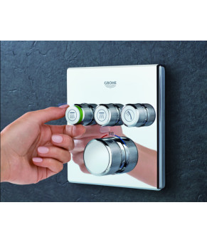 Душова система прихованого монтажу з термостатом Grohe Grohtherm SmartControl New Tempesta 250 (UA2