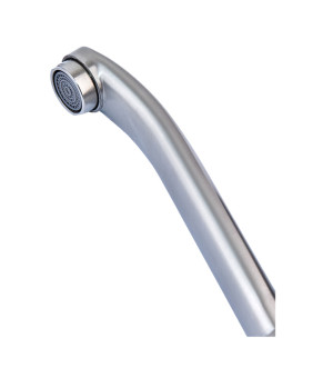 Змішувач для умивальника Mixxus NEO-004-15cm (нерж. сталь) (MI6179)