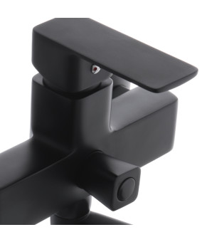 Змішувач для ванни Haiba Kubus 006 Чорний матовий (HB3931)