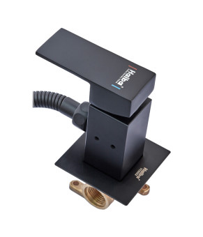 Смеситель для гигиенического душа Haiba Kubus 002 (Inner) Black (HB3952)