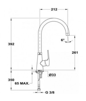 Смеситель Teka Vita H (VTK 915) 249150210