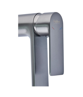 Смеситель для умывальника Haiba Alex 001 Long Graphite (HB3993)
