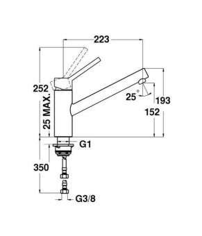 Смеситель Teka Vita LC (VTK 919) 249190200