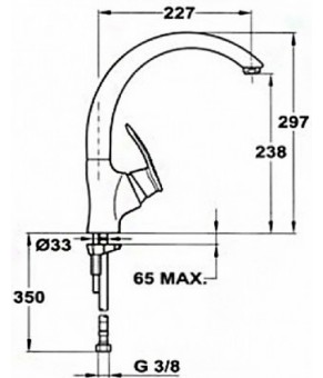 Смеситель Teka MС-10 Plus НС 97911502CI