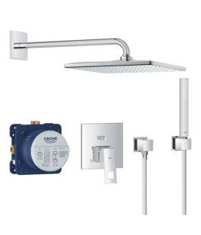 Душова система прихованого монтажу зі змішувачем Grohe Eurocube (25238000)