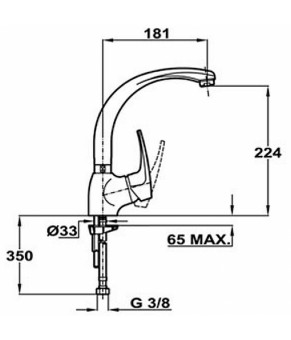 Смеситель Teka MB2 HC 40911502