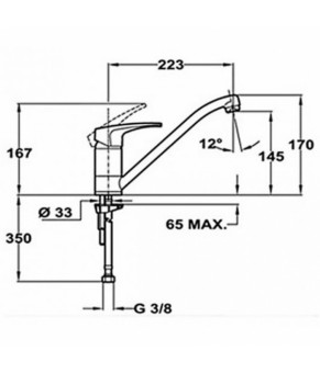 Смеситель Teka MB2 L (MS1) 40913021Q