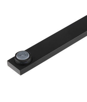 Смеситель для кухни настенный Koer KB-73010-05 (Черный матовый) (KR3491)