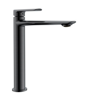 Смеситель для умывальника Koer KB-11028-07 высокий графит (KR5296)