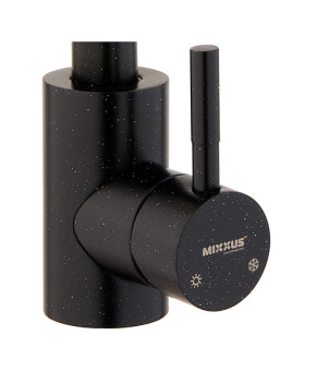 Змішувач для кухні Mixxus SUS-011 Stone Black (нерж. сталь) (MI6209)