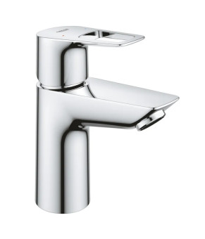 Одноважільний змішувач для раковини S-Size Grohe BauLoop New з нажимним донним клапаном (23878001)