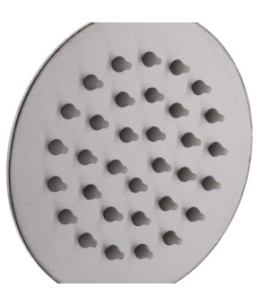 Лійка для душу Zerix LR70002 (кругла) (нерж. сталь) (LL1641)