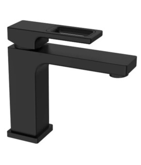 Змішувач для умивальника Koer KB-10009-05 Чорний матовий (KR3499)